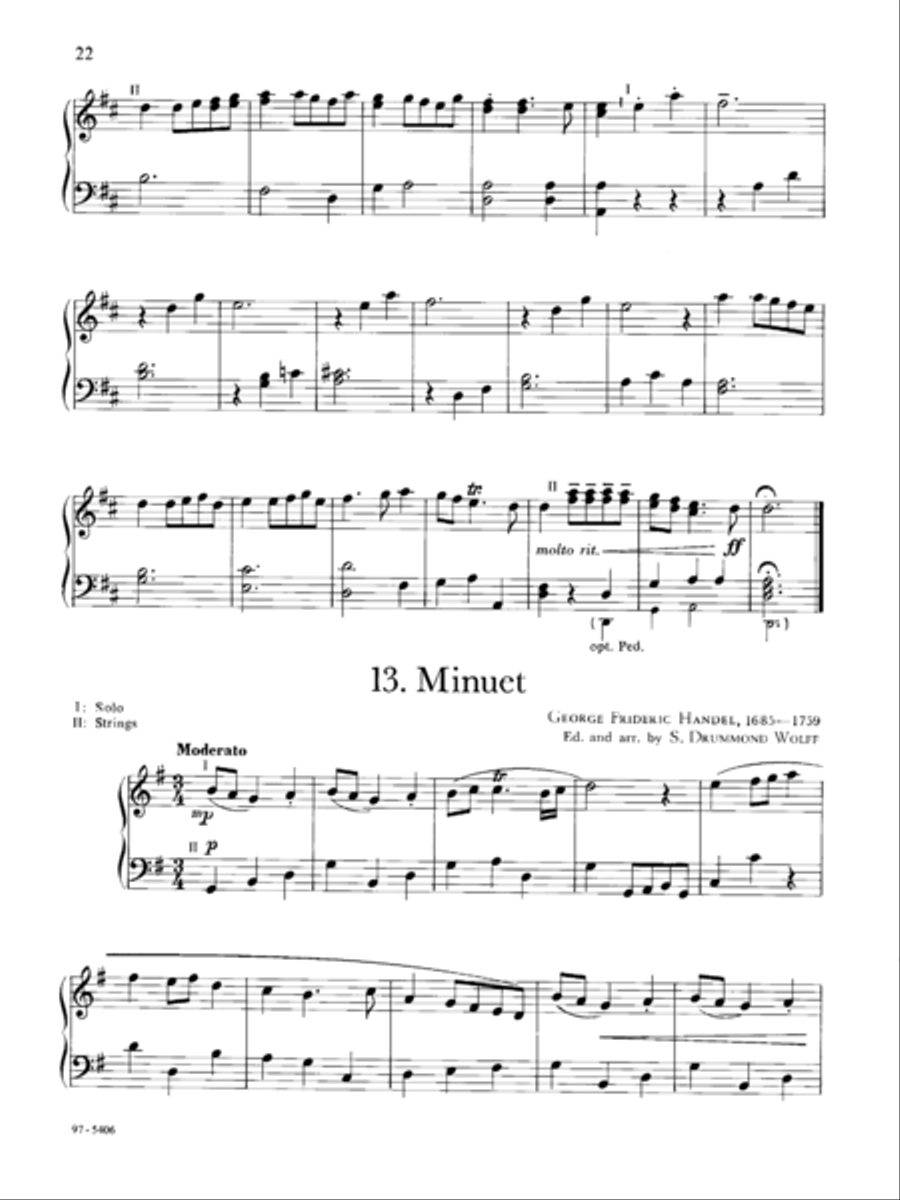 Baroque Music for Manuals, Vol. II Organ scores gallery preview page 11