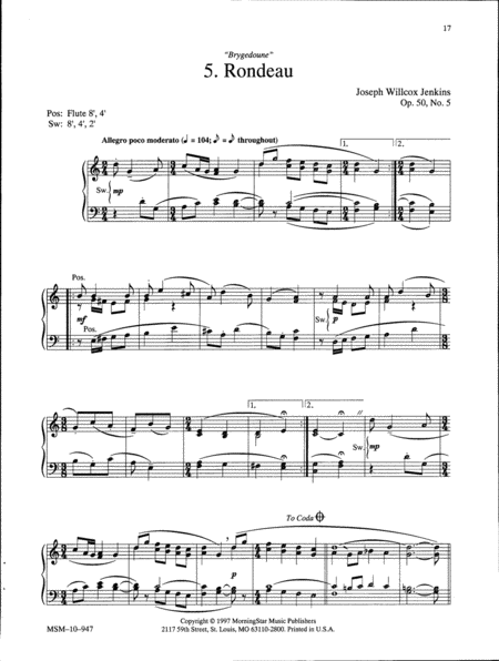 Six Pieces for Organ, Volume 1 image number null