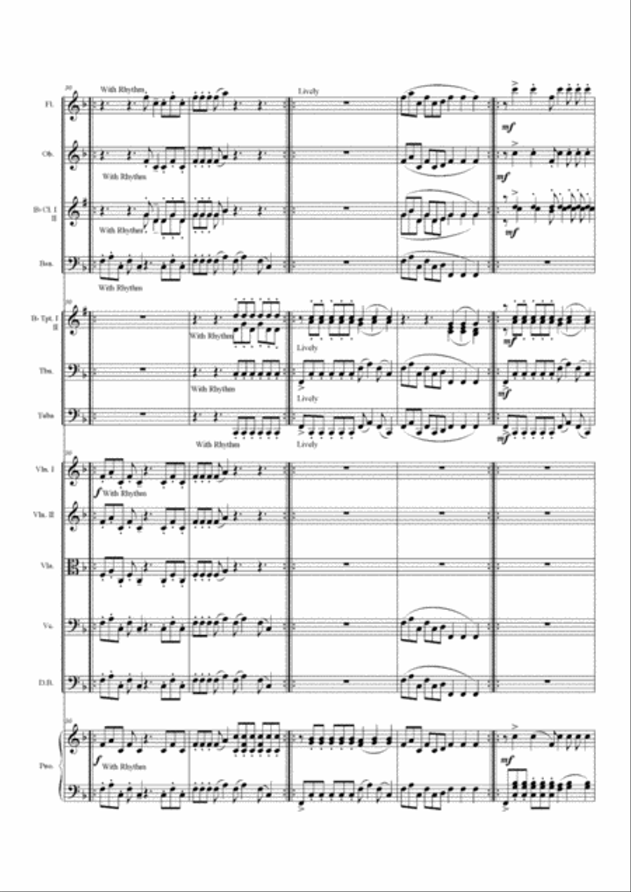 Melorythmic Nigeriana,Olusoji Small Ensemble scores gallery preview page 4