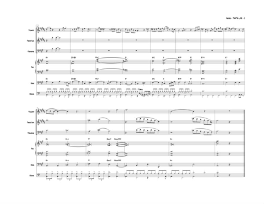 That's Life Jazz Ensemble scores gallery preview page 5