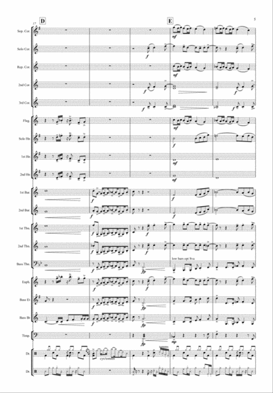 Millennium Brass Ensemble scores gallery preview page 5