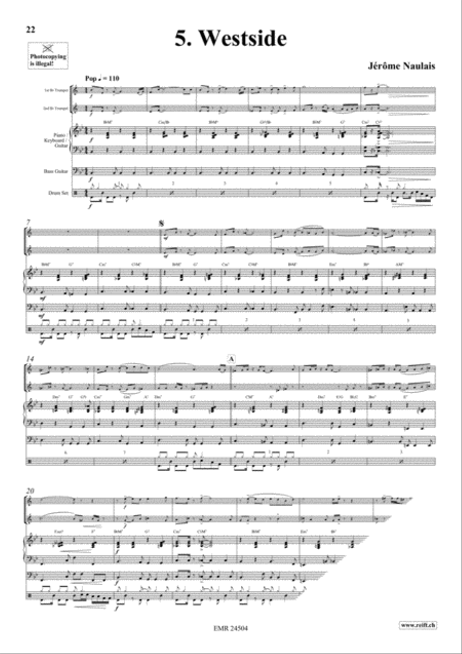 Play With Your Band Volume 4 Trumpet scores gallery preview page 7