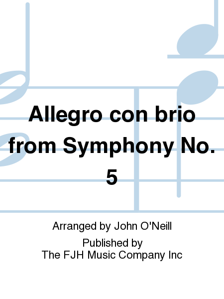 Allegro con brio from Symphony No. 5 image number null