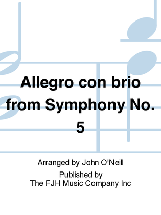 Allegro con brio from Symphony No. 5
