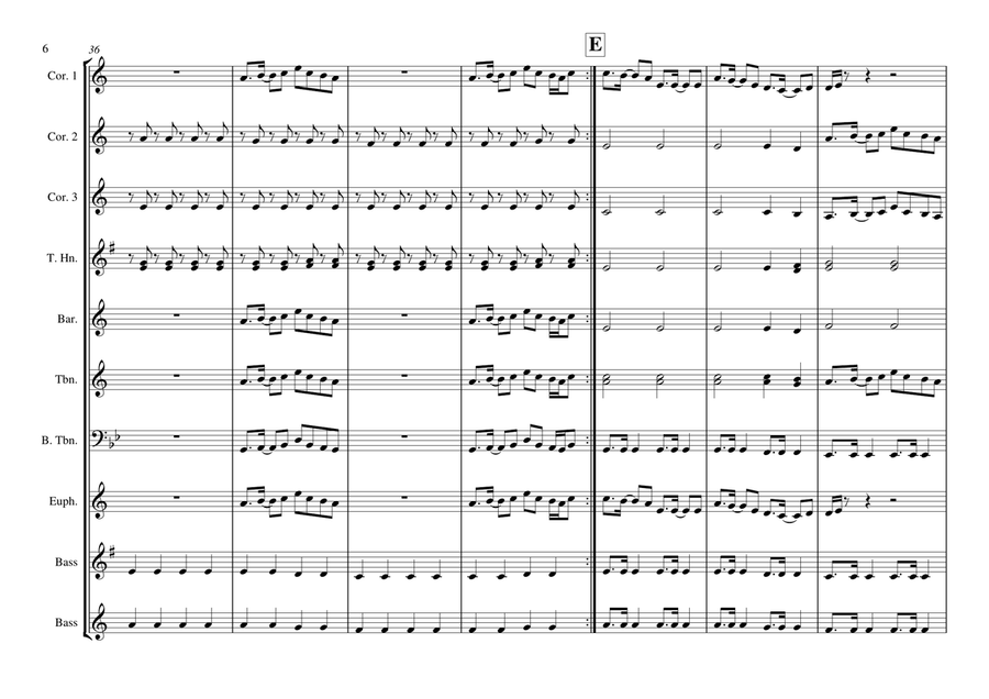 New Rules Brass Ensemble scores gallery preview page 6