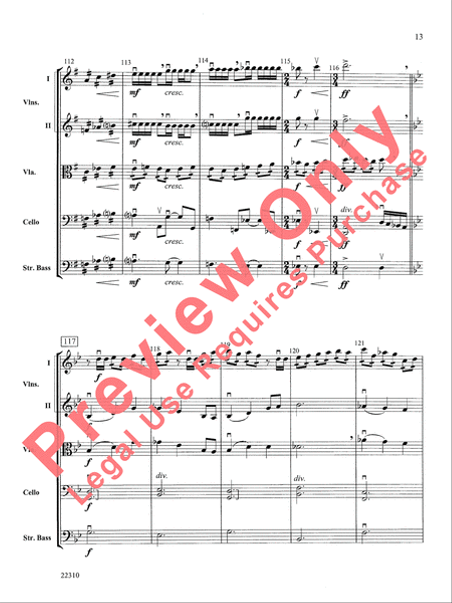Incantations Incantations String Orchestra scores gallery preview page 14