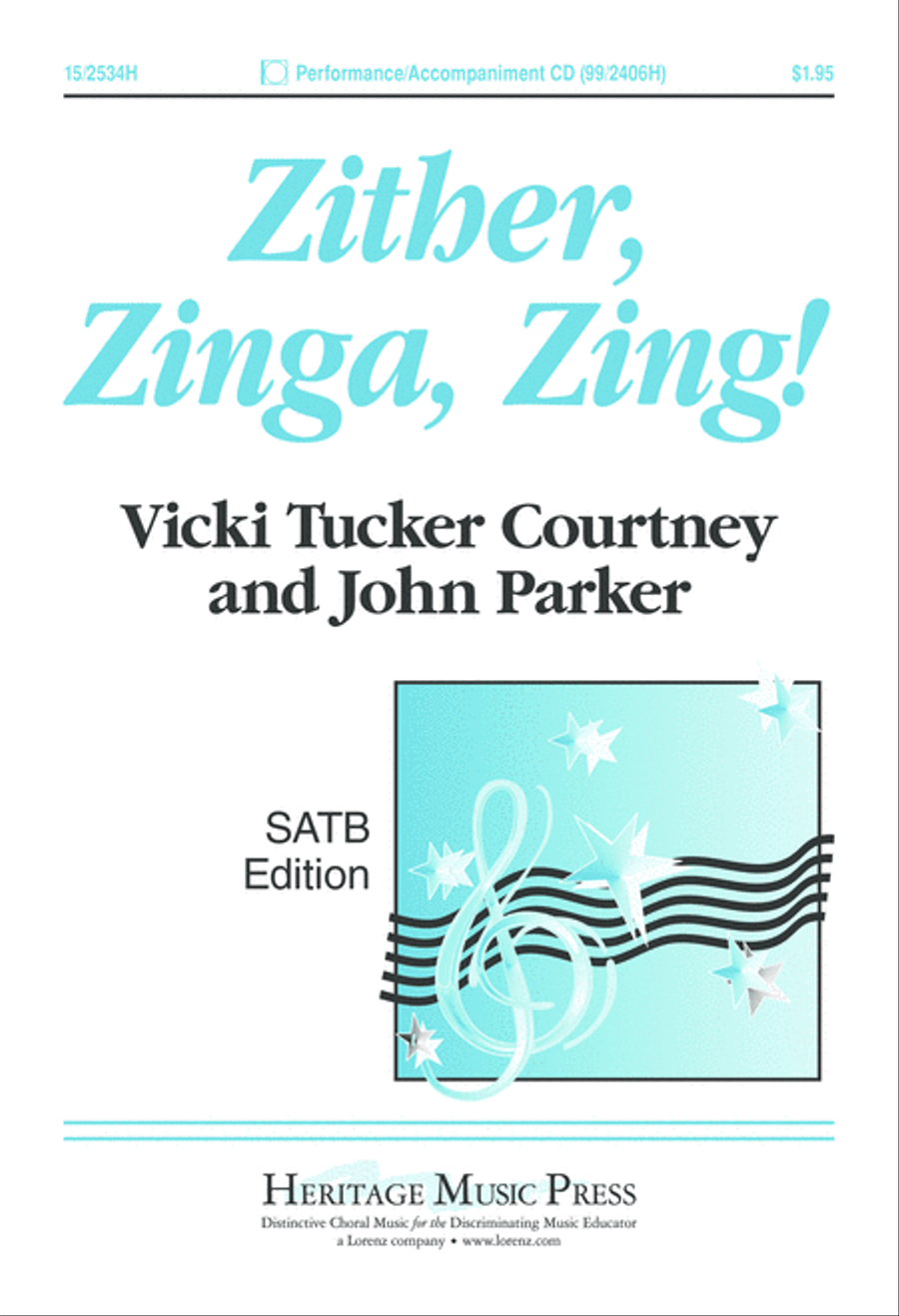 Zither, Zinga, Zing! 4-Part scores gallery preview page 2