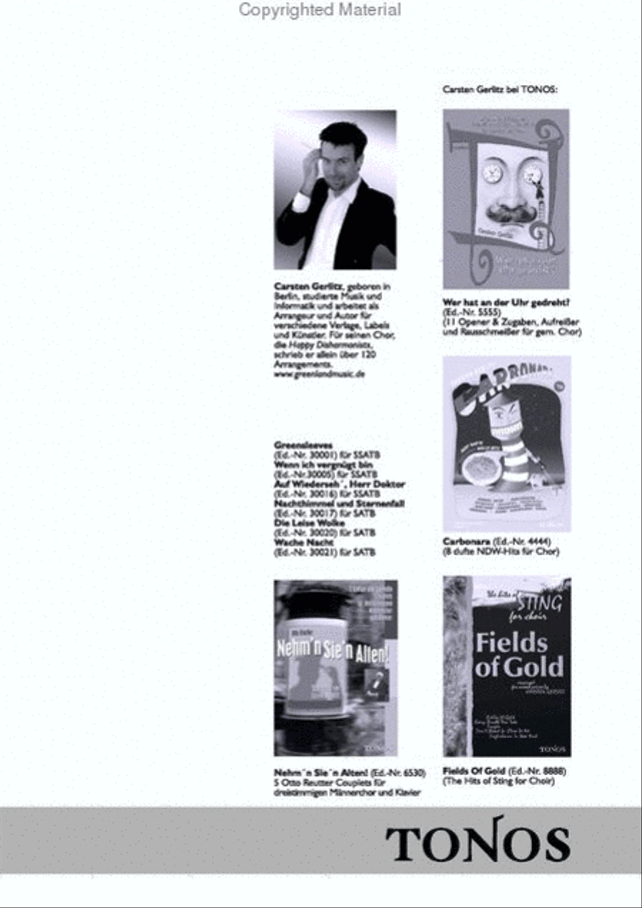 Kabinettstuckchen Kabinettstuckchen A Cappella scores gallery preview page 13