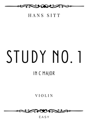 Sitt - Study No. 1 in C Major (Op. 32) - Easy
