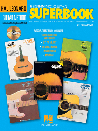 Book cover for The Hal Leonard Guitar Superbook