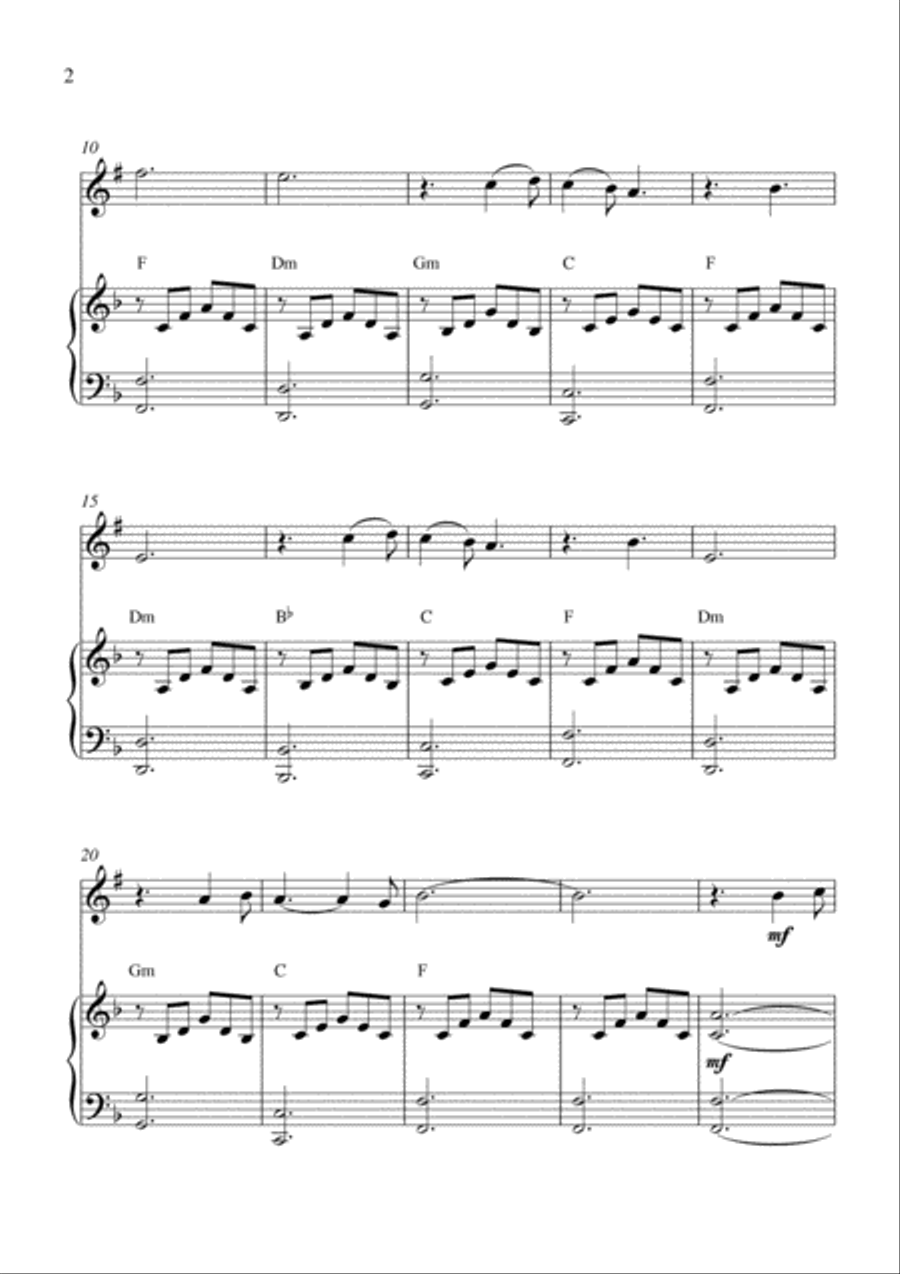 Put Your Head On My Shoulder Trumpet Solo scores gallery preview page 2