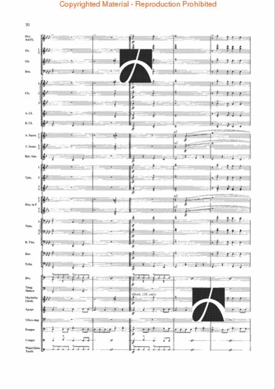 Jungle Fantasy Jungle Fantasy Concert Band scores gallery preview page 27