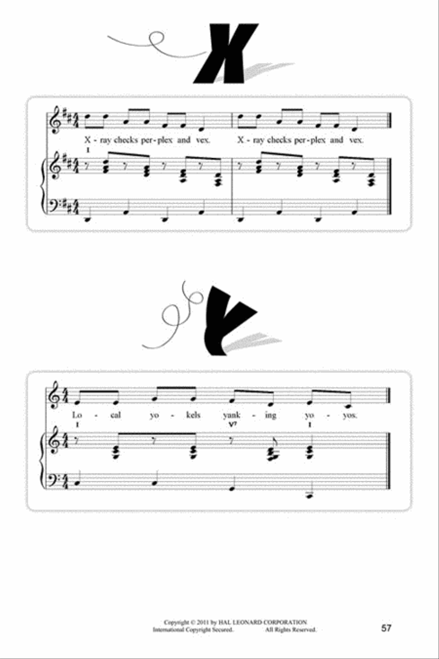 115 Tang Tungling Tongue Twisters from A to Z! Choir scores gallery preview page 4