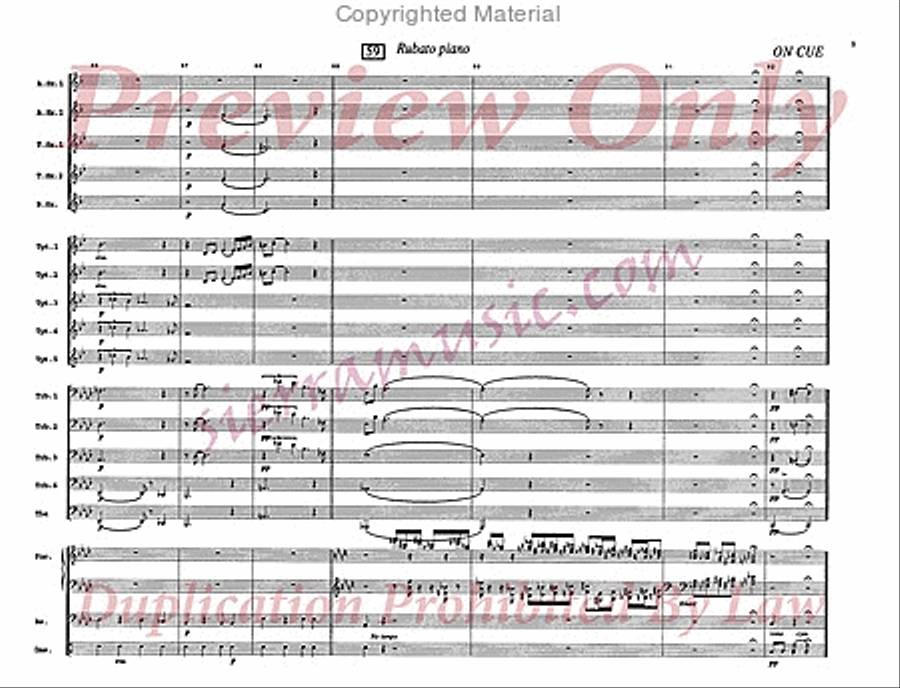 Artemis and Apollo Jazz Ensemble scores gallery preview page 10