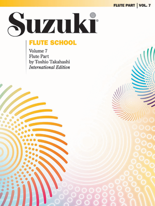 Book cover for Suzuki Flute School, Volume 7