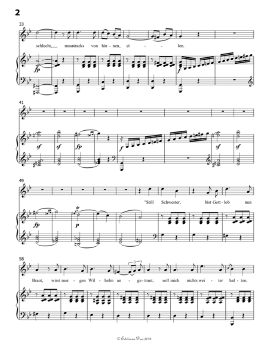 Der Liedler, by Schubert, Op.38(D.209), in g minor Voice scores gallery preview page 4