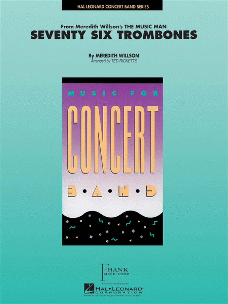 Seventy-Six Trombones Concert Band scores gallery preview page 1