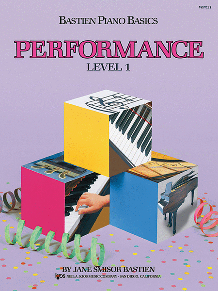 Bastien Piano Basics, Level 1, Performance