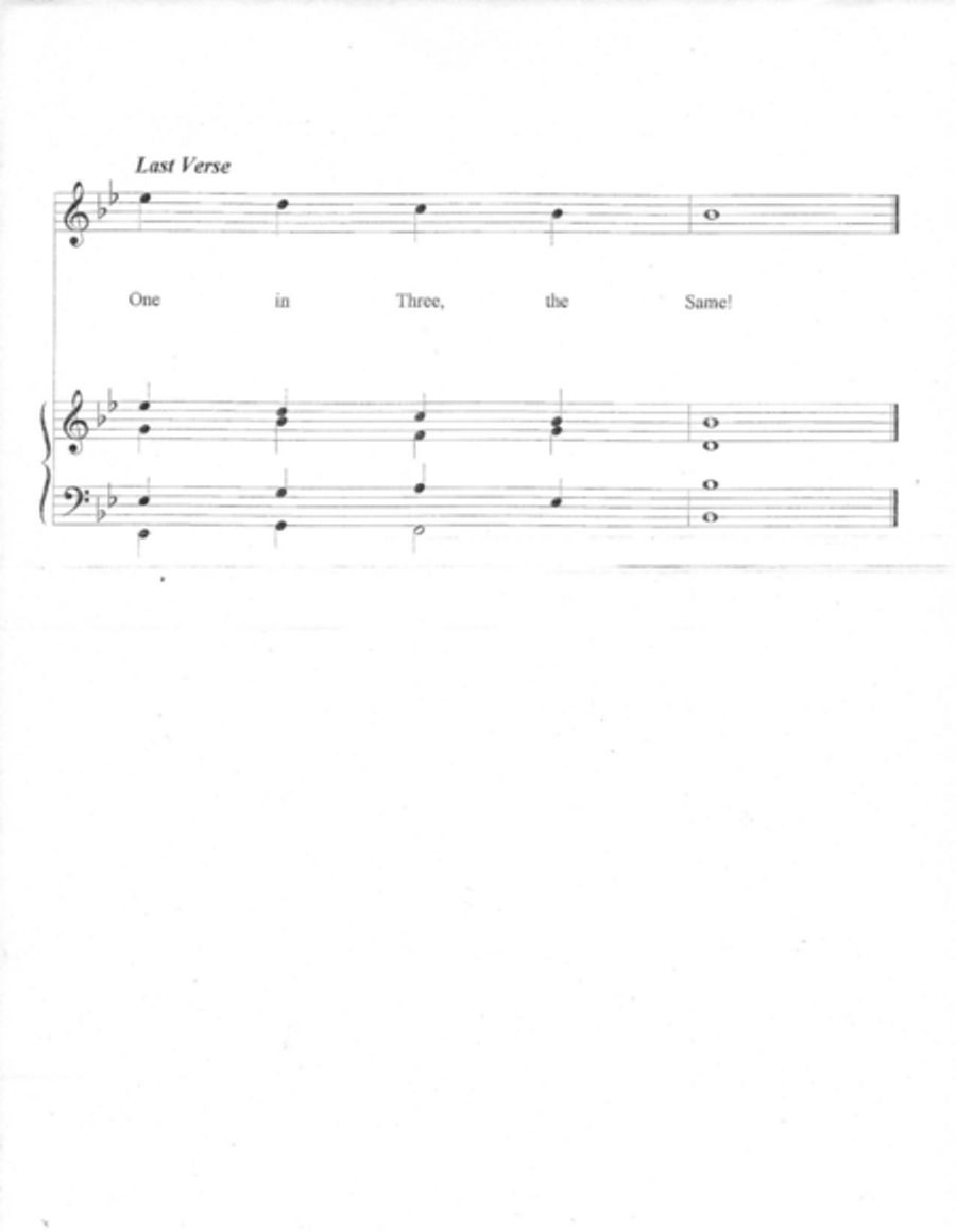 Lord God, We are your people Unison Choir scores gallery preview page 1