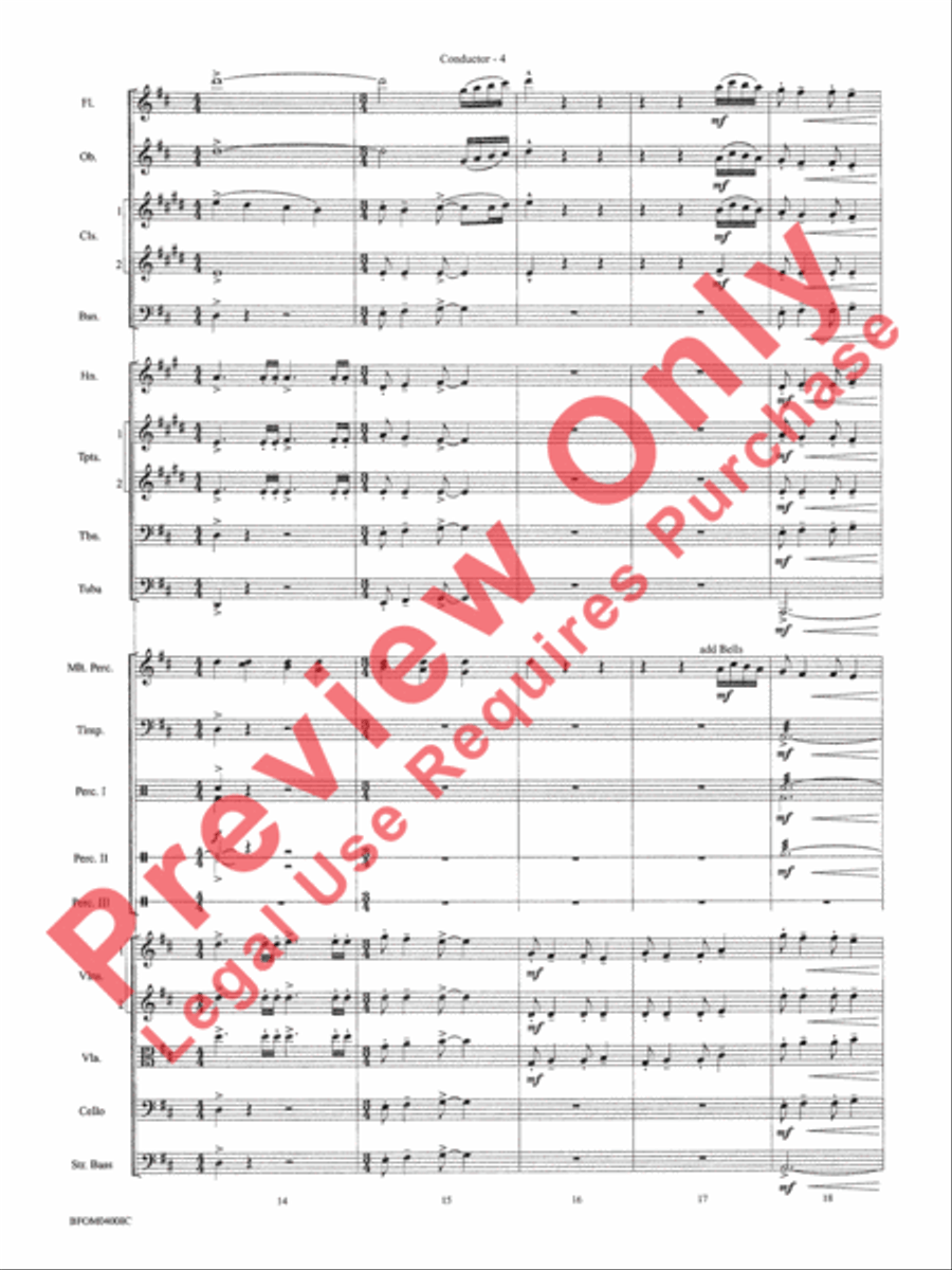 Bellingrath Gardens Full Orchestra scores gallery preview page 7