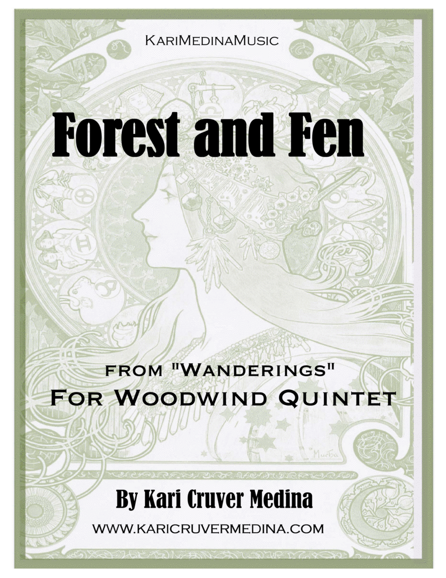 Forest and Fen Woodwind Quintet scores gallery preview page 1