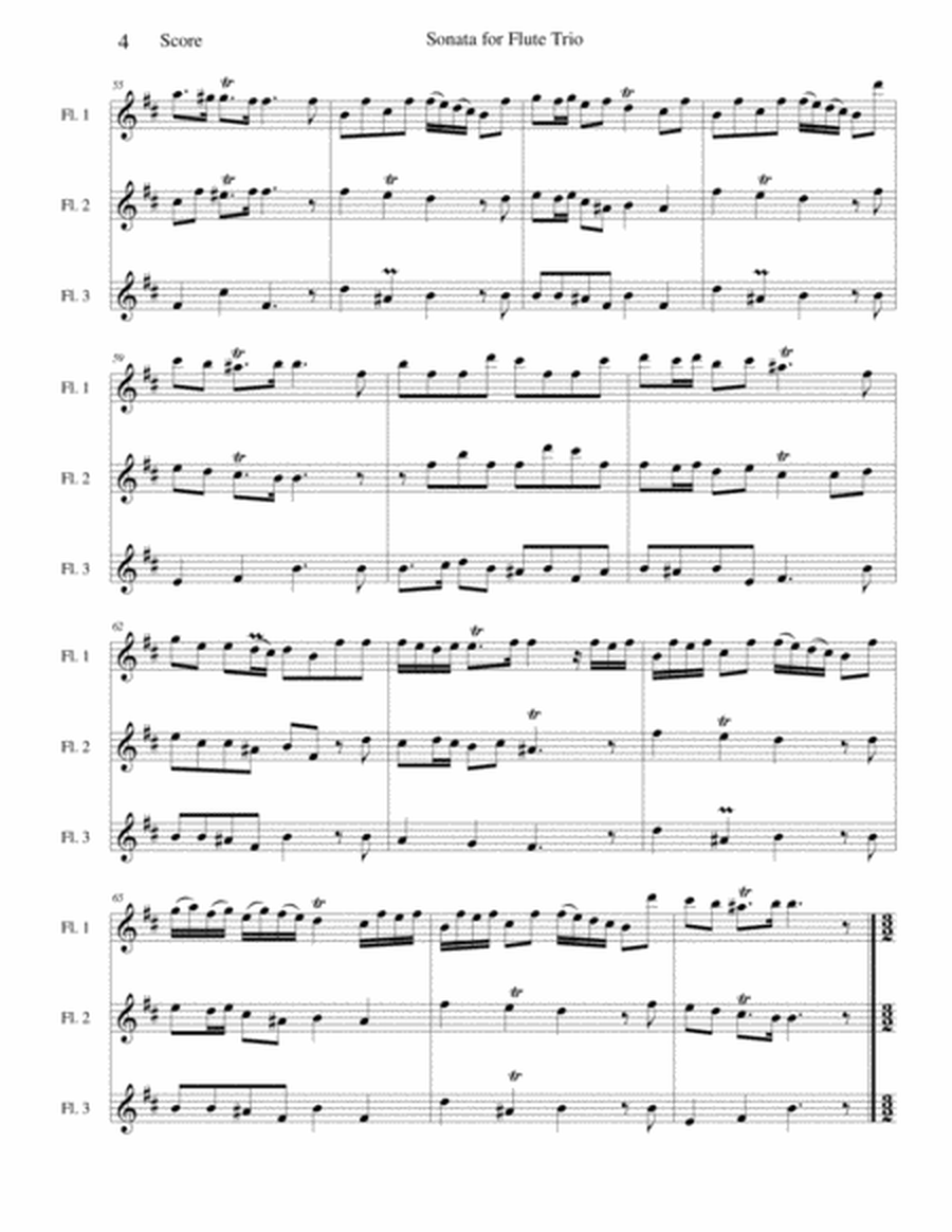 Flute Sonata, Opus 7 No 2 image number null