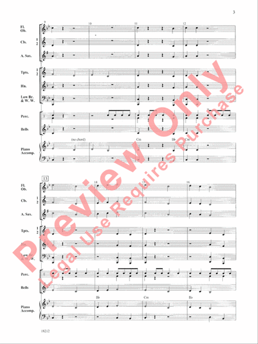 Centurion Concert Band scores gallery preview page 4