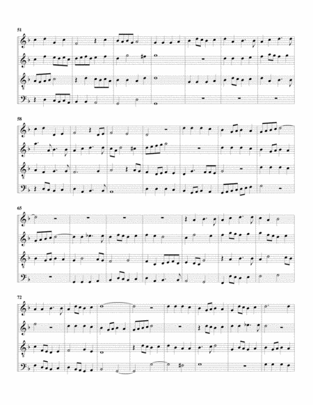 L'Ugona a4 (Canzoni da suonare, 1616, no.7) (arrangement for 4 recorders)