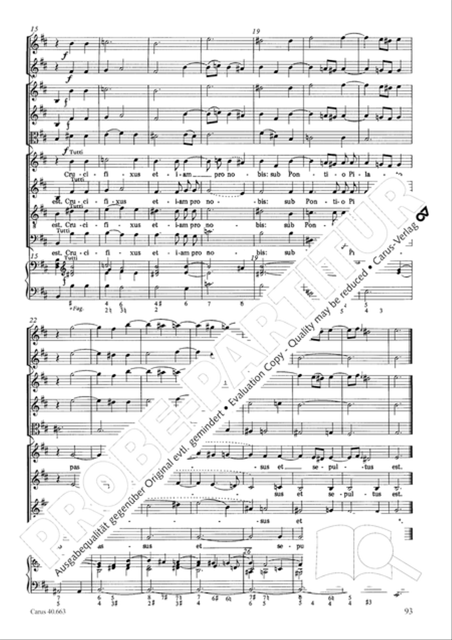 Mass in D minor (Missa in d) ATB scores gallery preview page 109
