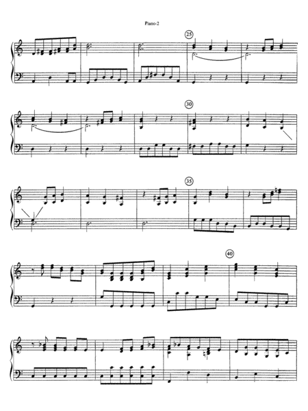 Brandenburg Concerto No. 4: Piano Accompaniment