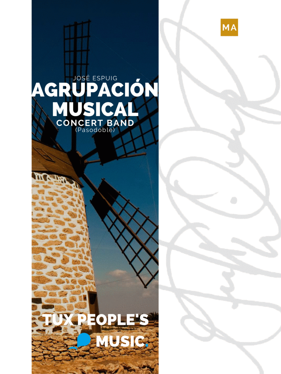 Agrupación Musical (Pasodoble) Concert Band scores gallery preview page 1
