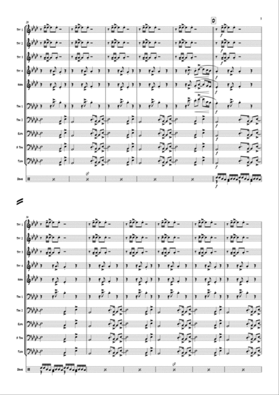 Ten Ten (10-10) Special Ten Ten (10-10) Special Euphonium scores gallery preview page 5