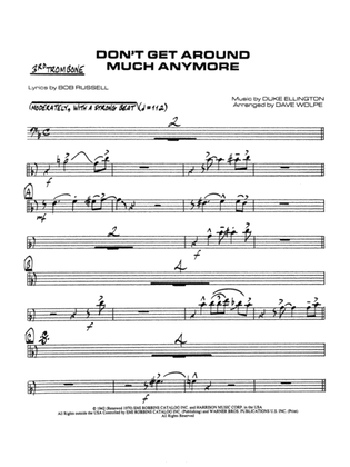 Don't Get Around Much Anymore: 3rd Trombone