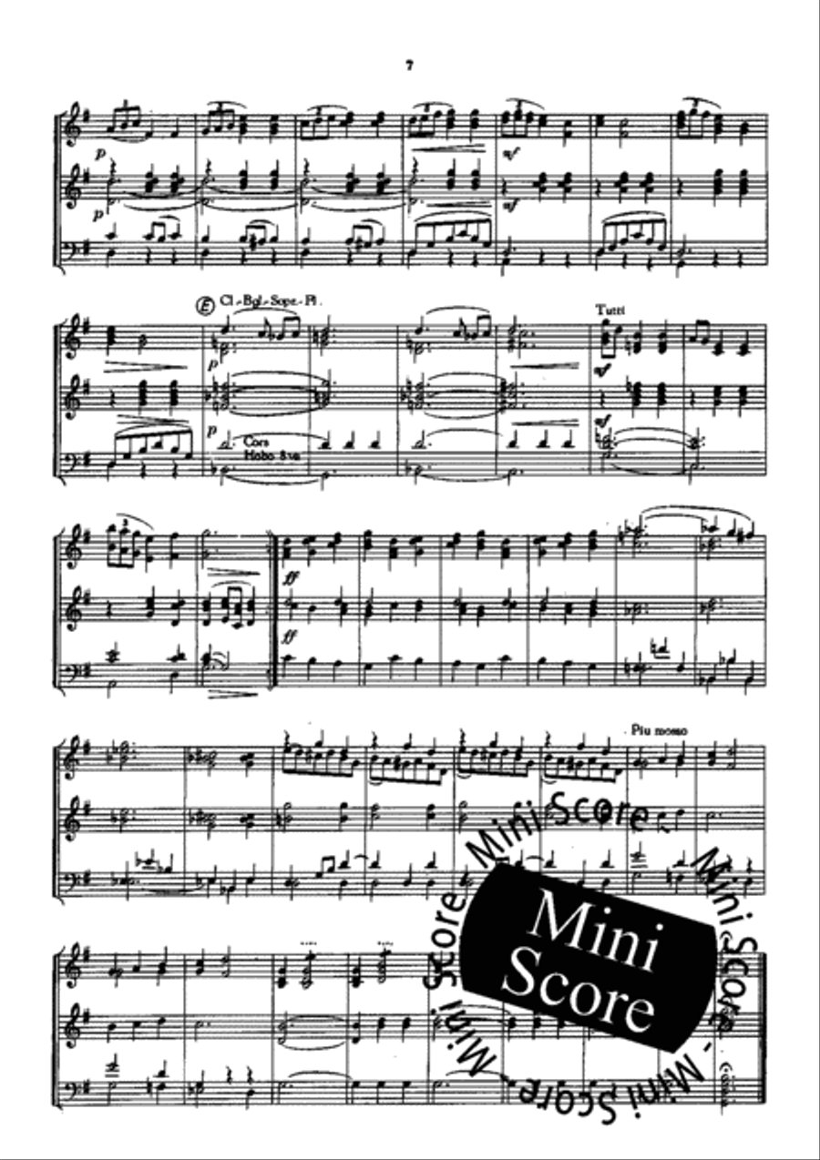 Three Days Three Days Concert Band scores gallery preview page 9