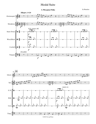 Modal Suite for Percussion Sextet