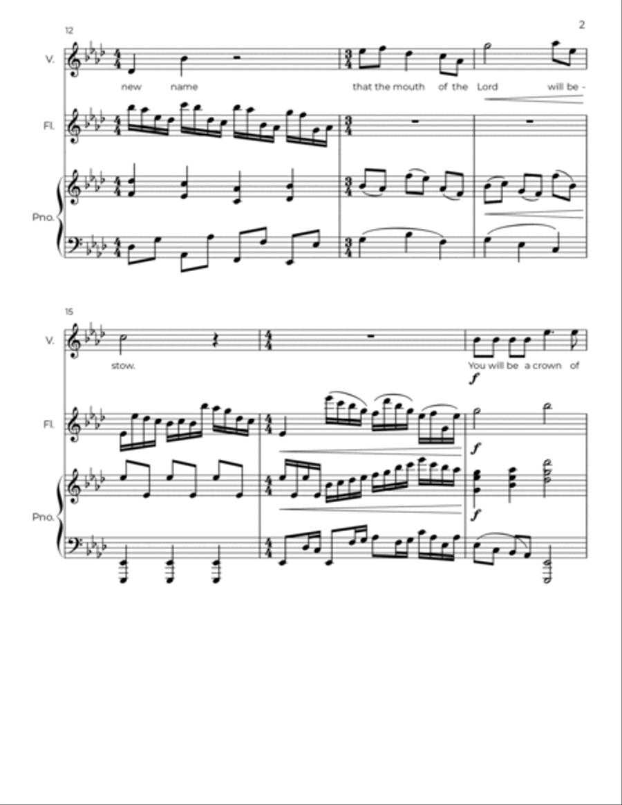 Isaiah 62 Small Ensemble scores gallery preview page 2
