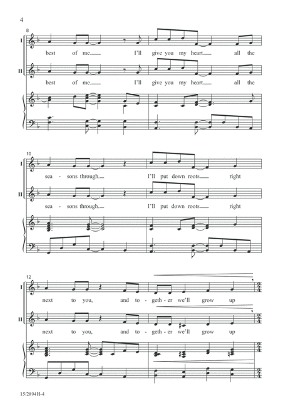 My Maple Tree and Me 2-Part scores gallery preview page 5