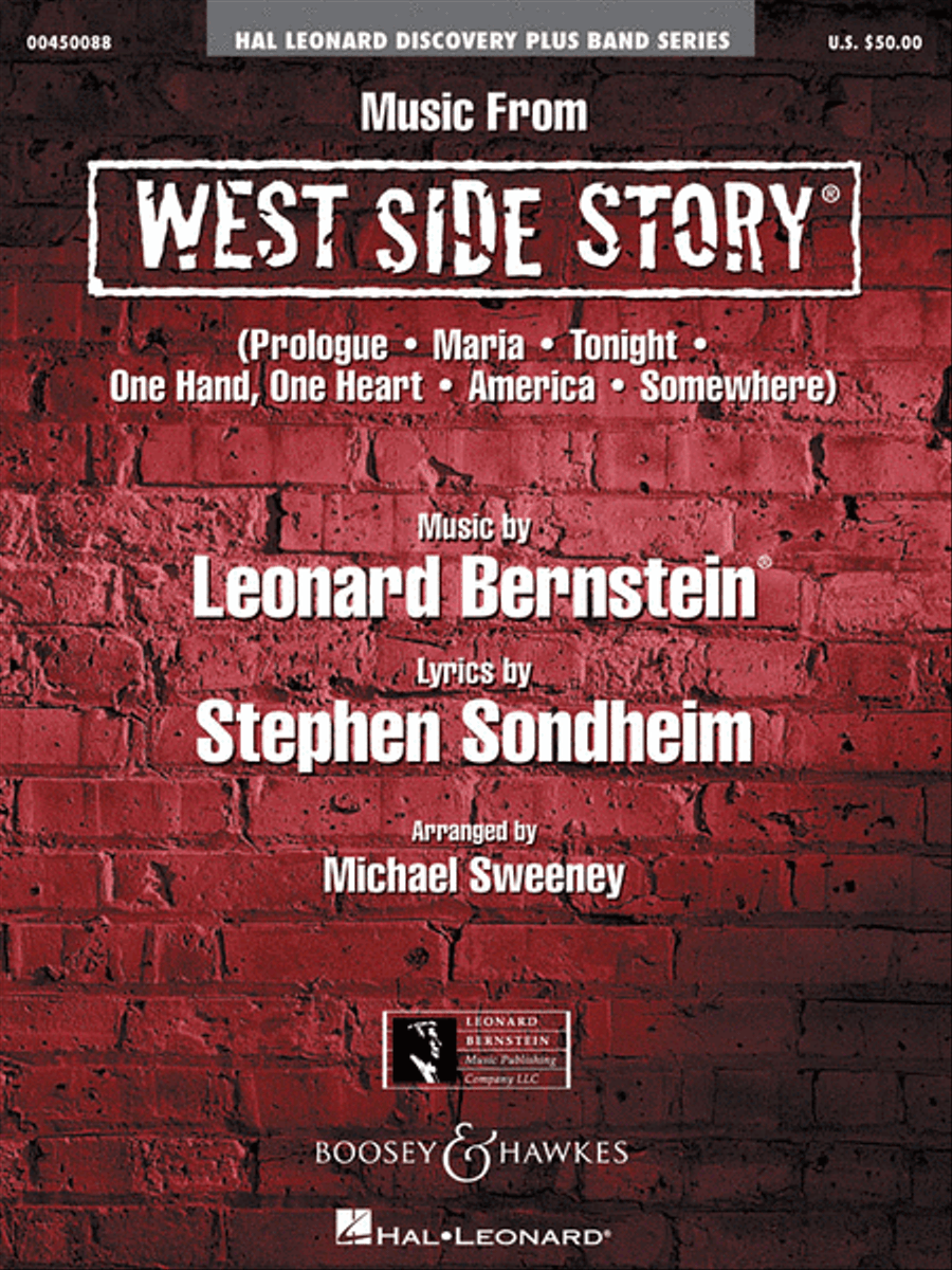Music from West Side Story Concert Band scores gallery preview page 1