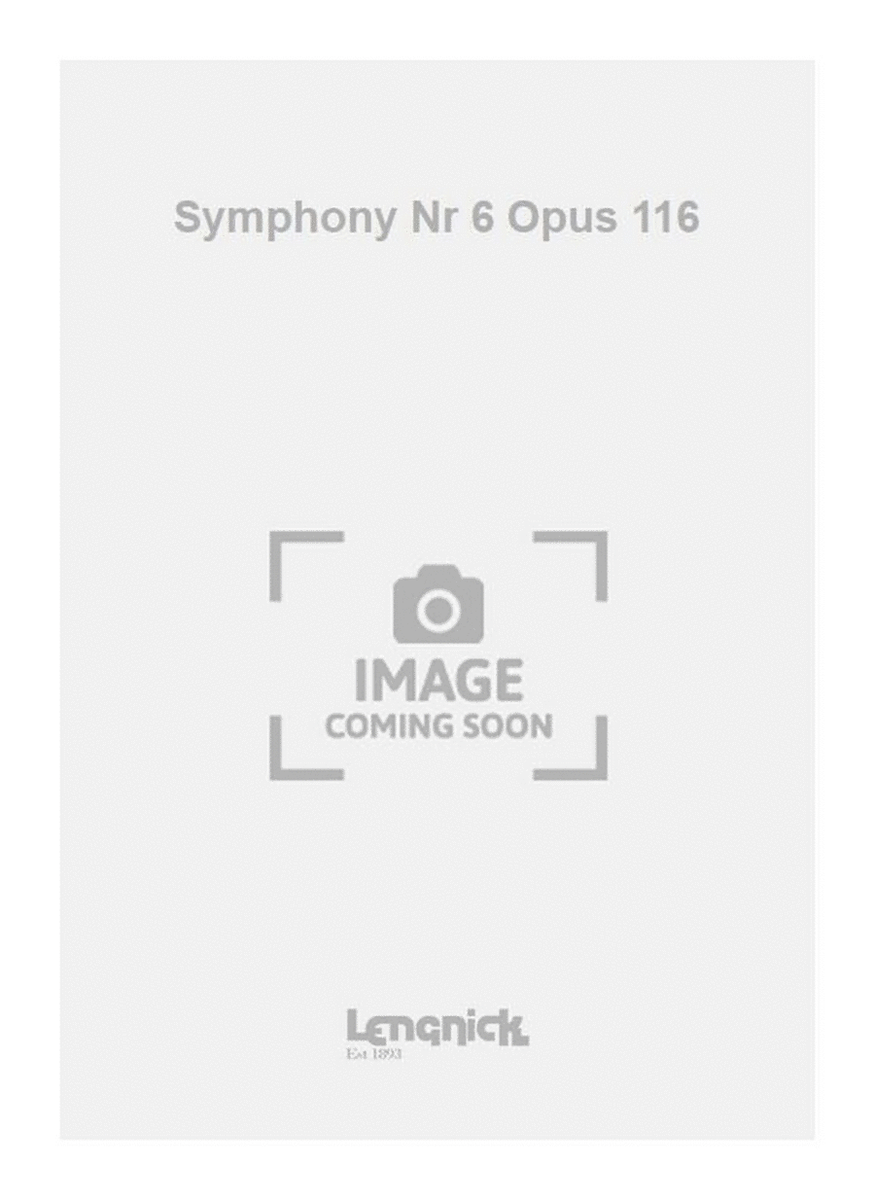 Symphony Nr 6 Opus 116