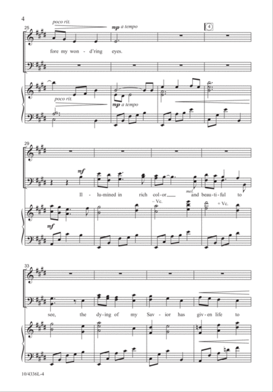 Vision Prayer 4-Part scores gallery preview page 4