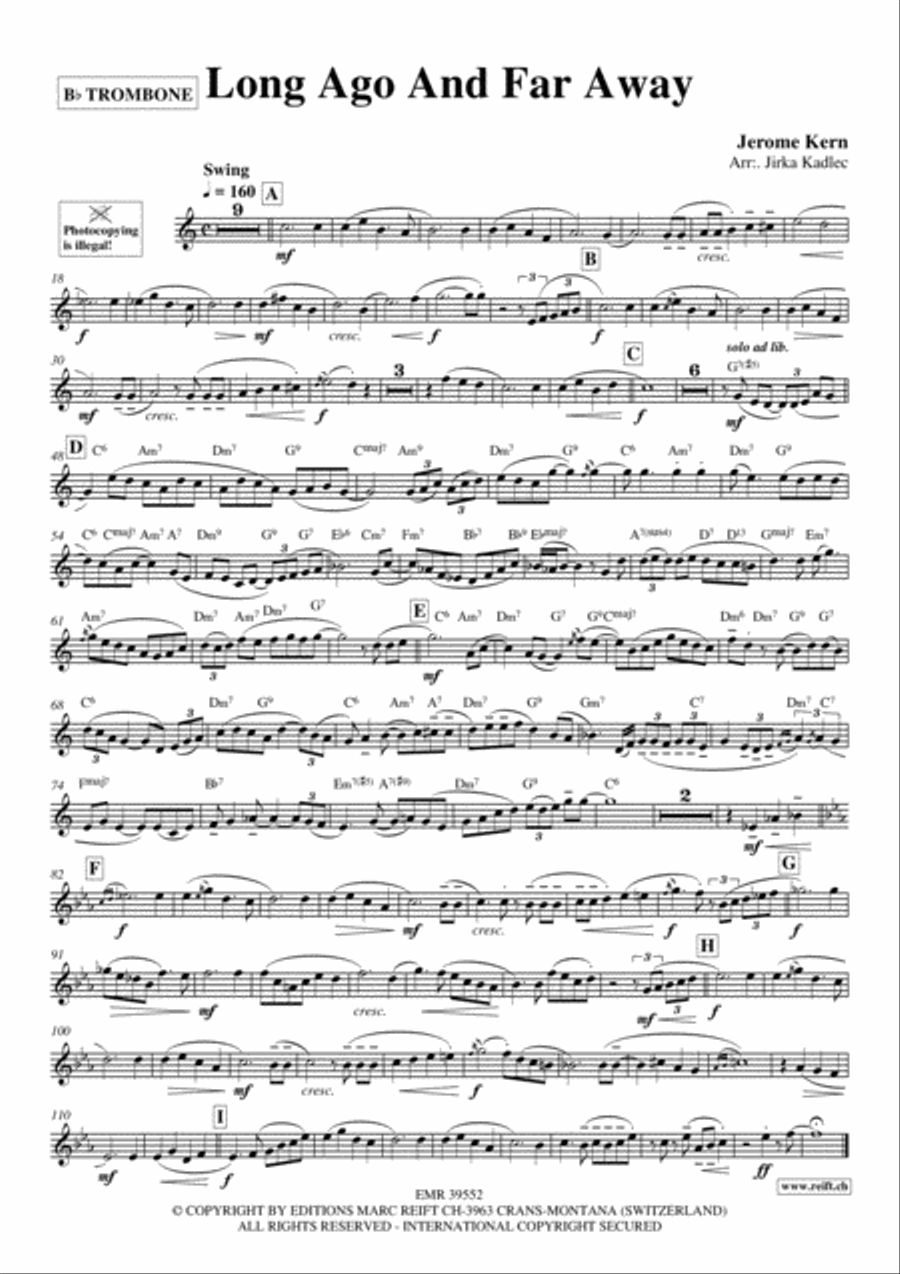 Long Ago And Far Away Piano Accompaniment scores gallery preview page 3