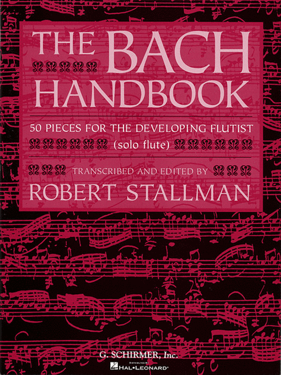 The Bach Handbook Flute Solo scores gallery preview page 1