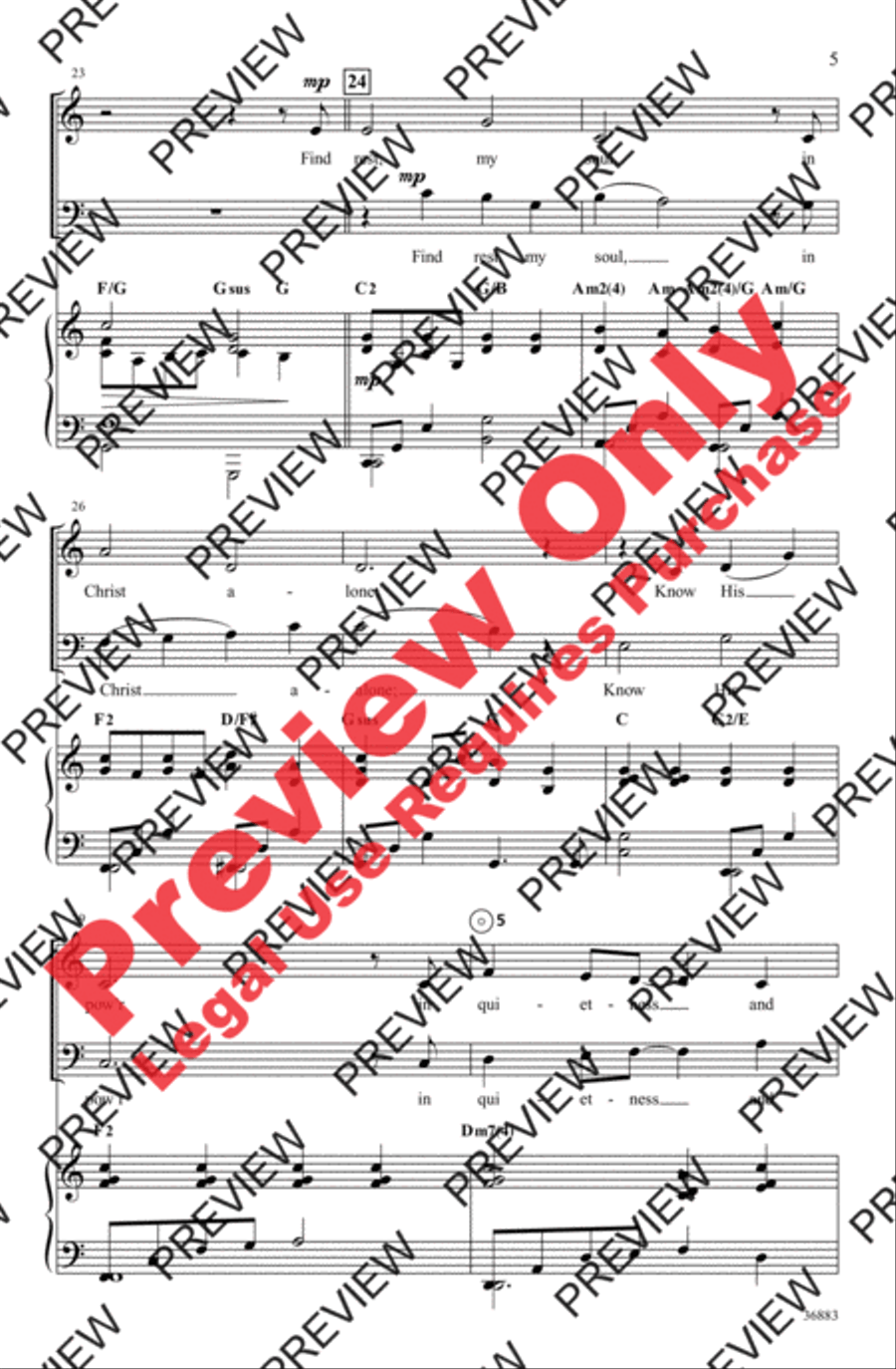 Still Still 4-Part scores gallery preview page 5