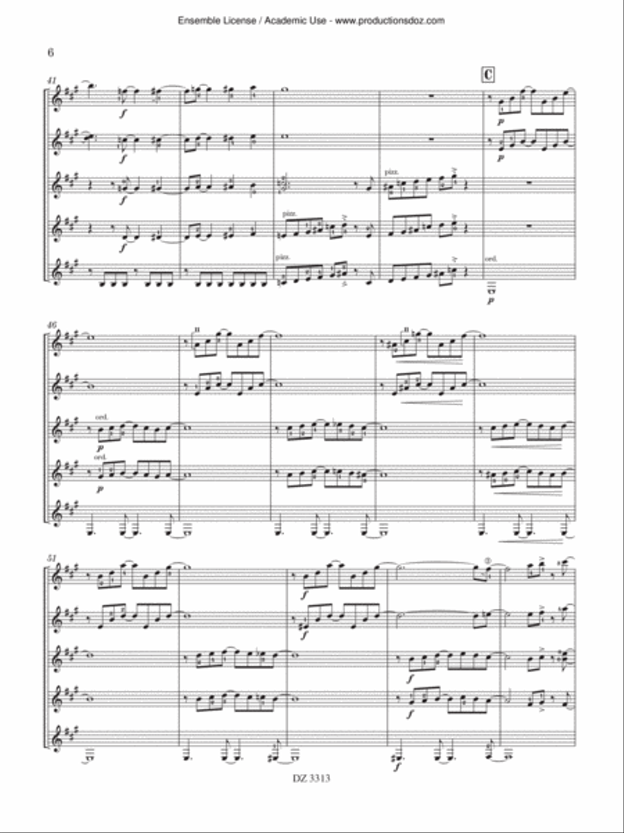 Carcasswing Guitar Ensemble scores gallery preview page 6