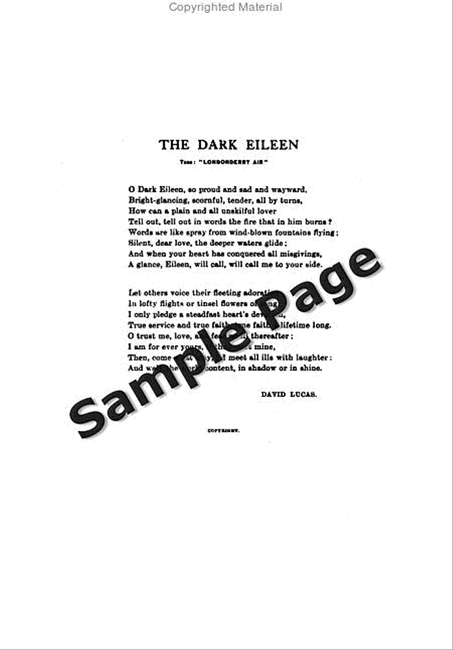 Irish Tune from County Derry Divisi scores gallery preview page 8
