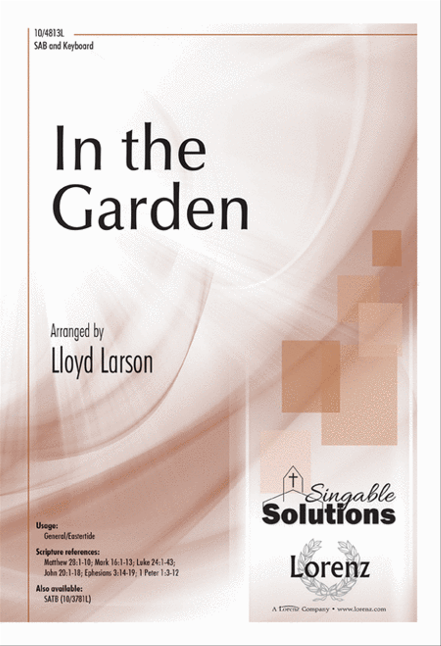 In the Garden 3-Part scores gallery preview page 1