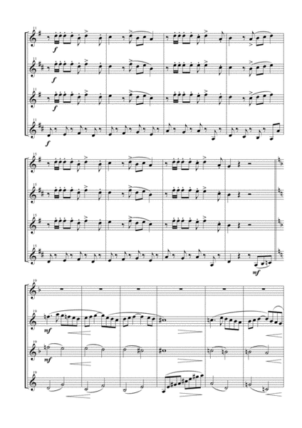 Se Termino (C'est Fini) for Saxophone Quartet image number null