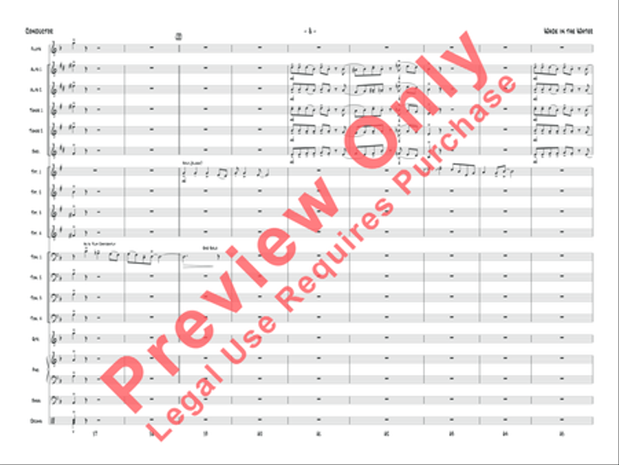 Wade in the Water Wade in the Water Jazz Ensemble scores gallery preview page 11