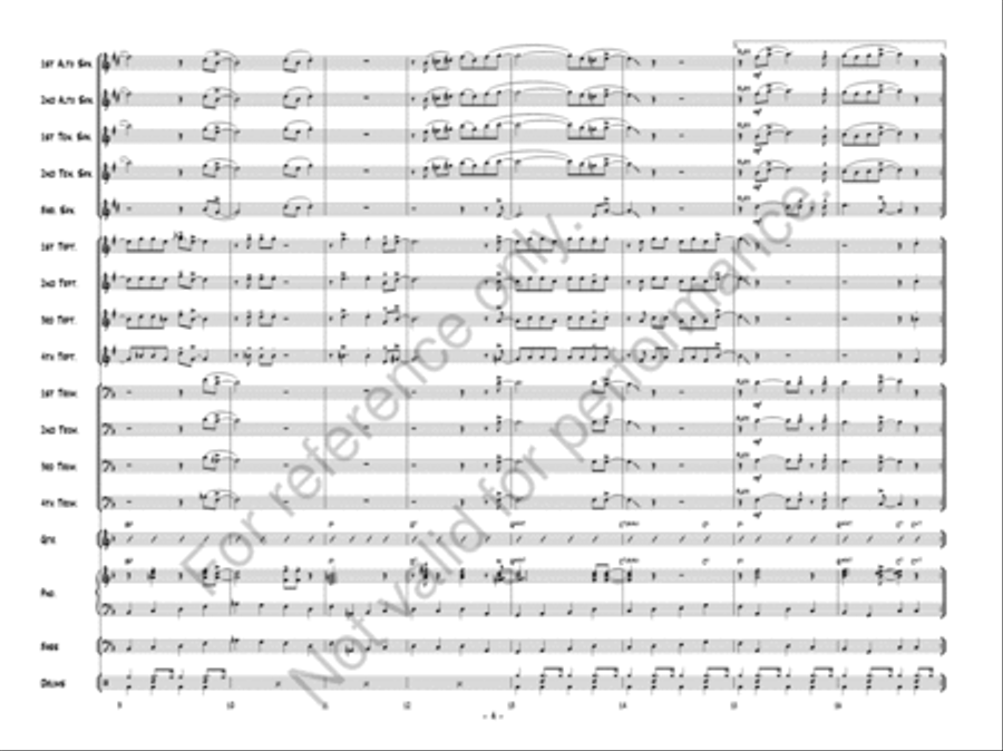 Free Range Trumpets Jazz Ensemble scores gallery preview page 3