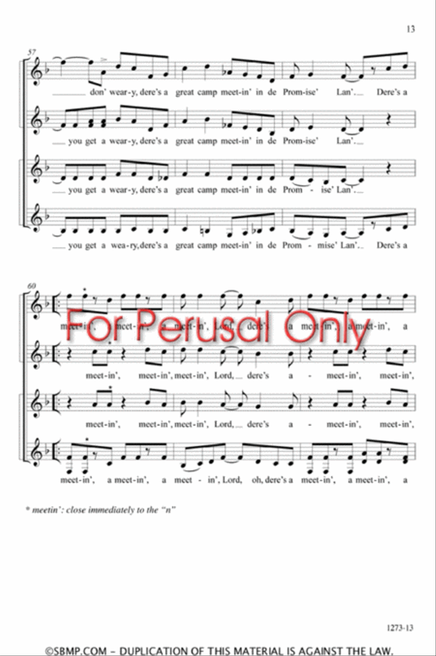 Walk Together Children - SSAA Octavo SSAA scores gallery preview page 12
